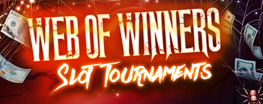 Featured image for the WEB OF WINNERS SLOT TOURNAMENTS promotional event