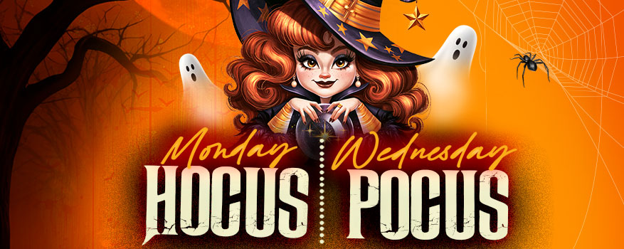 Featured image for the MONDAY HOCUS WEDNESDAY POCUS promotional event