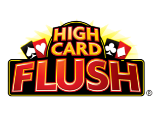 "High Card Flush" in decorative text